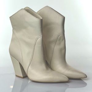 Dolce Vita Cowboy Boots Color - Ivory Size 6